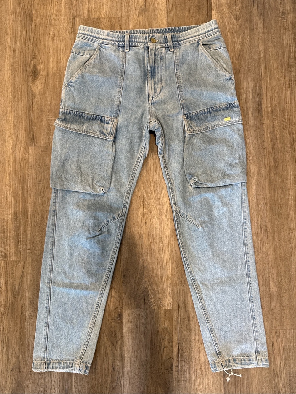 KITH Men’s L Light Wash Denim Cargo Pants